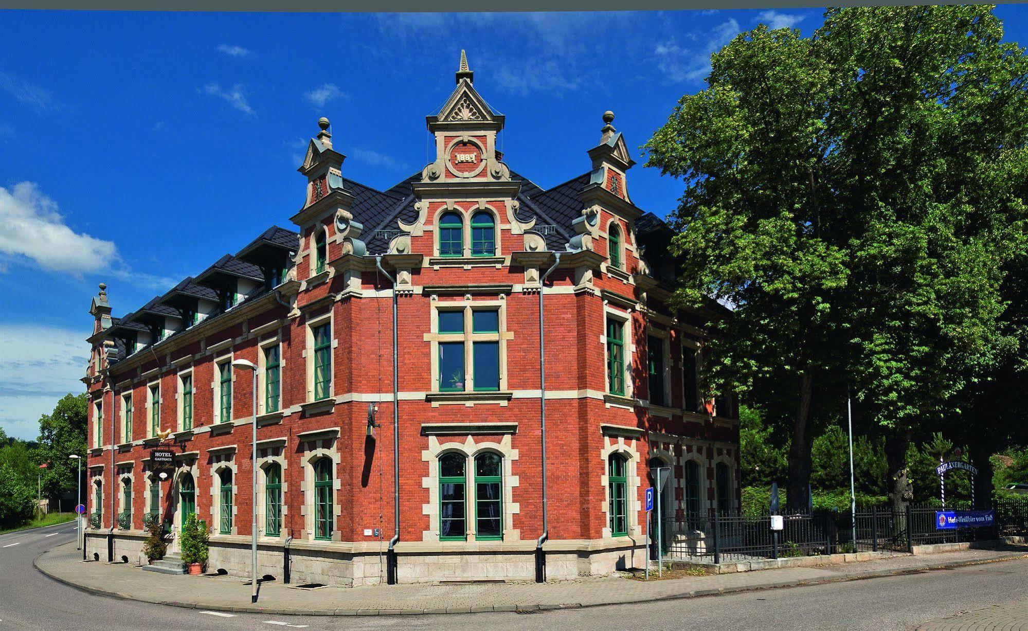 Hotel Zur Henne Наумбург Екстер'єр фото